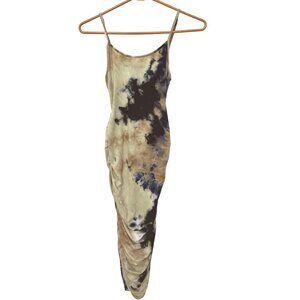 Heart & Hips Tie Dye Bodycon Dress Size S, Boho, Festival Fashion